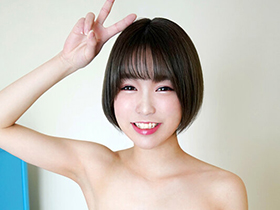 遊んでそうなボーイッシュな彼女は現役名門女子大生の処女 すずちゃん サンプル動画サムネイル